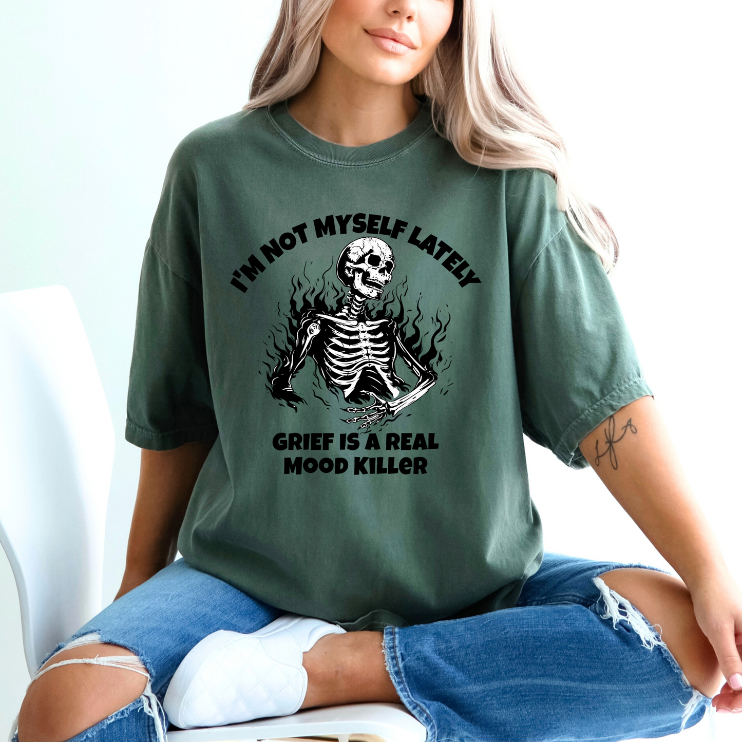 I'm Not Myself Lately. Grief Humor Tee