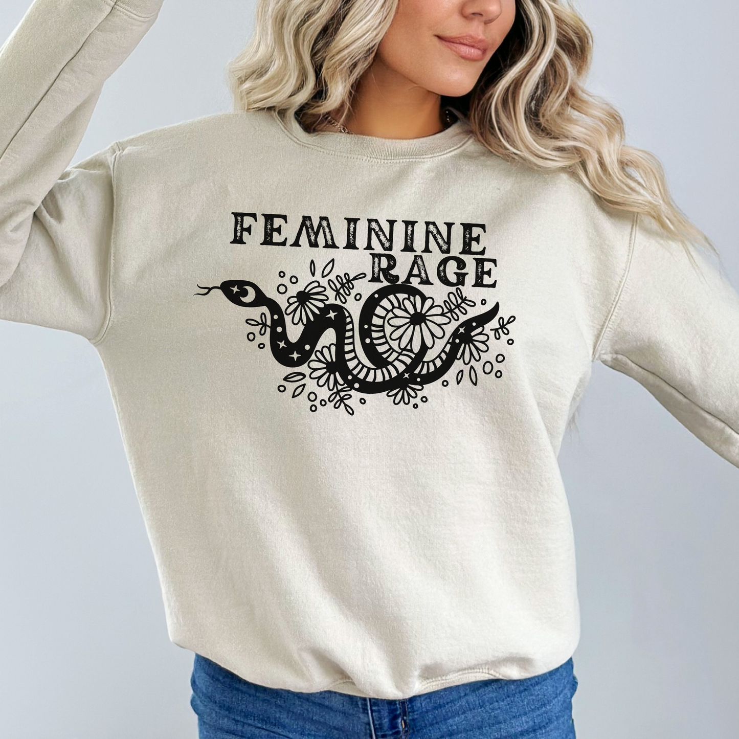 Feminine Rage Crewneck Sweatshirt