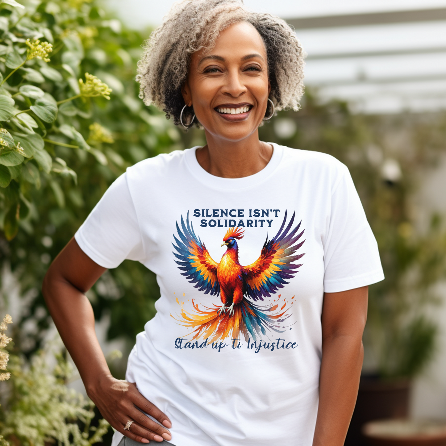 Social Justice Activism Phoenix Graphic T-Shirt