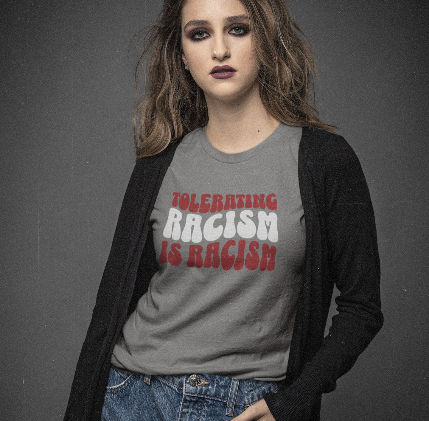 Tolerating Racism is Racism Bella Canvas T-Shirt