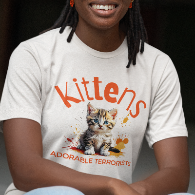 Kittens Adorable Terrorists Comfort Colors T-Shirt