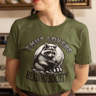 Smut Lovers Reading Society Bookworm Tee
