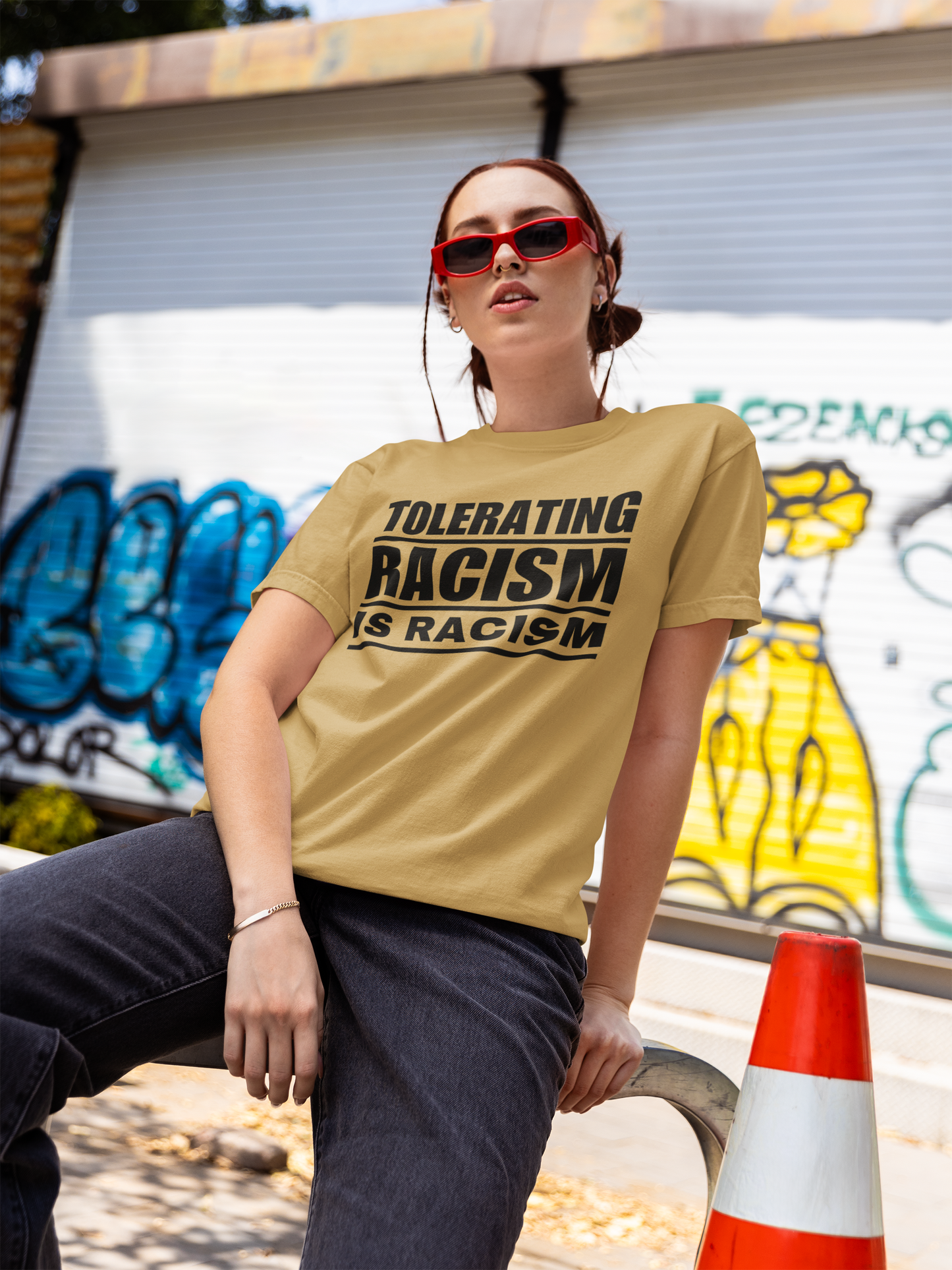 Tolerating Racism is Racism Unisex Statement T-Shirt