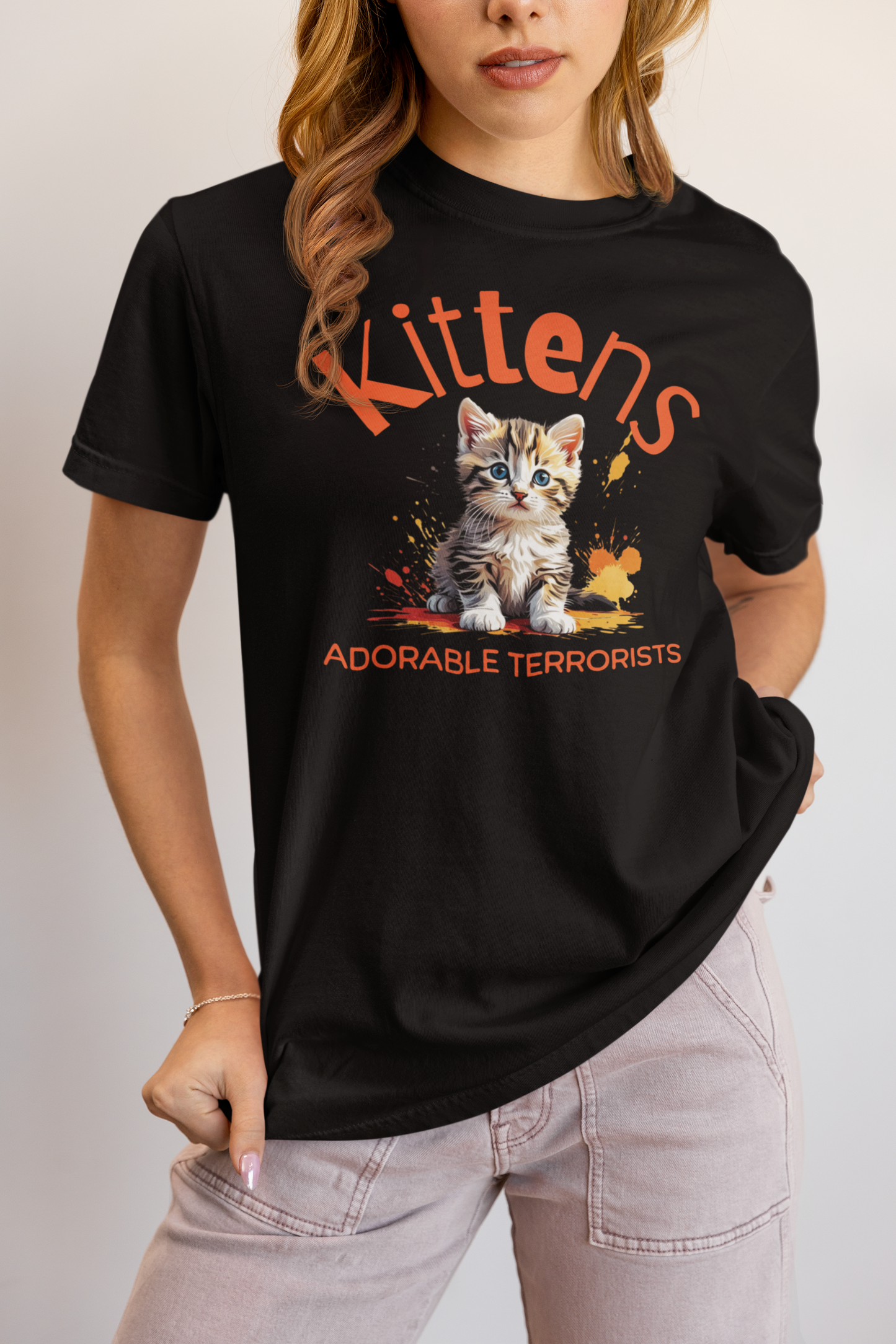 Kittens Adorable Terrorists Tee