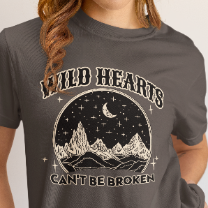 Wild Hearts Comfort Colors Adventure T-Shirt