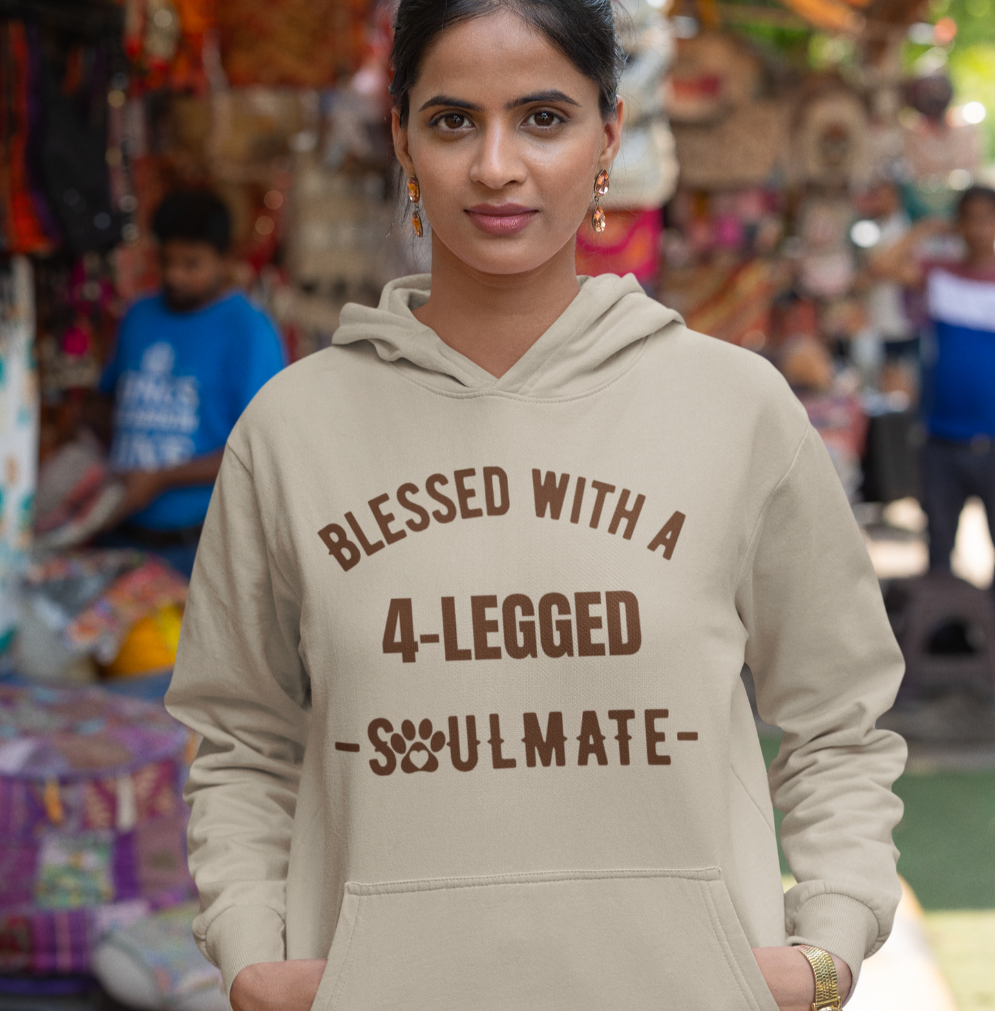 Blessed with a 4-Legged Soulmate Hoodie