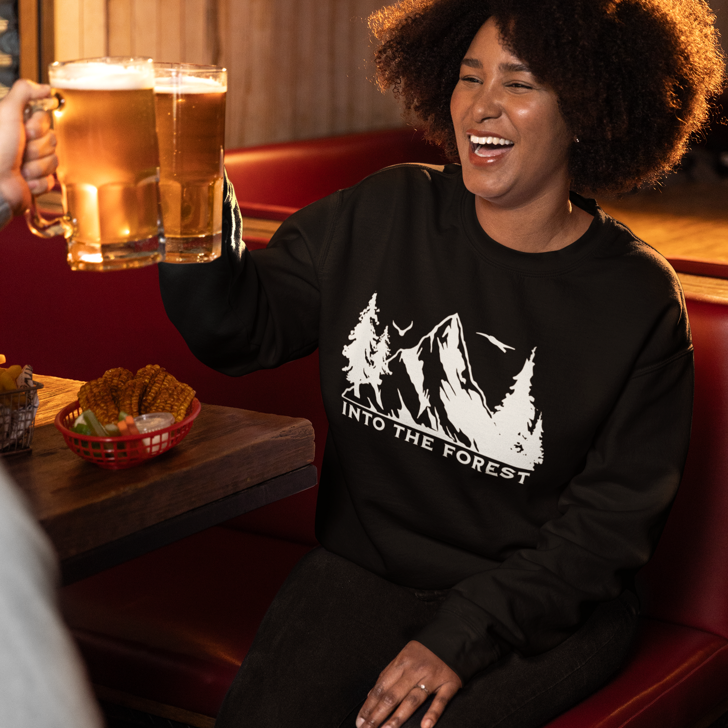 Into the Forest Crewneck Sweatshirt