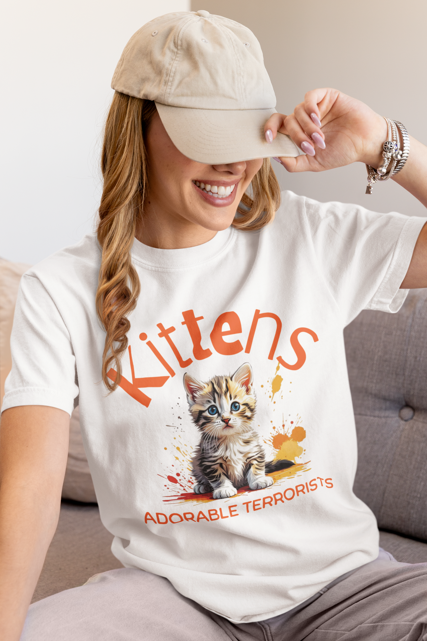 Kittens Adorable Terrorists Tee