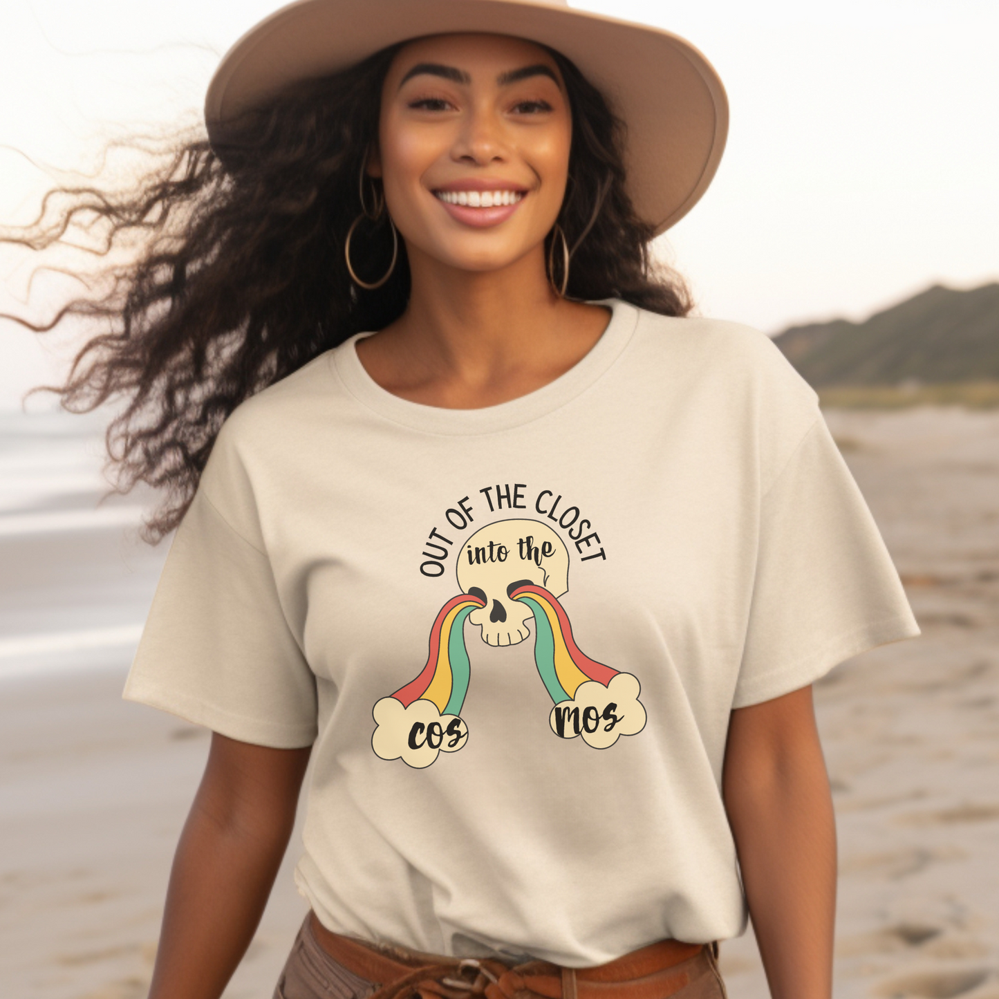 Out of the Closet, Into the Cosmos Pride-Inspired T-shirt