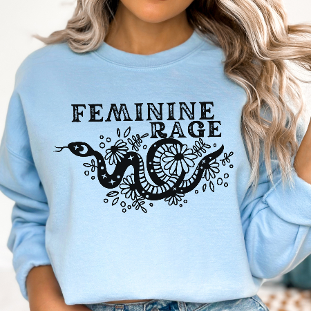 Feminine Rage Crewneck Sweatshirt