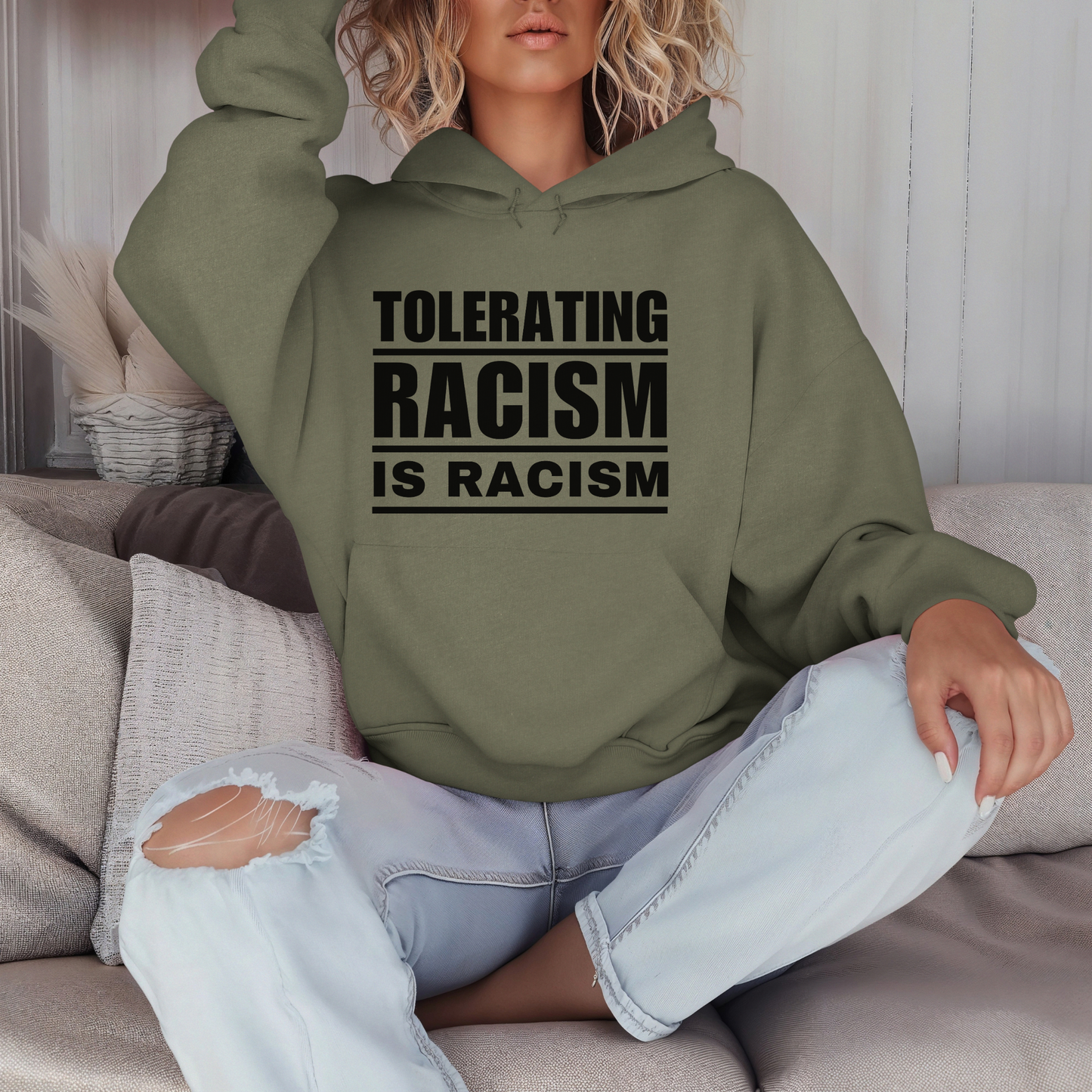 Tolerating Racism is Racism Social Justice Hoodie