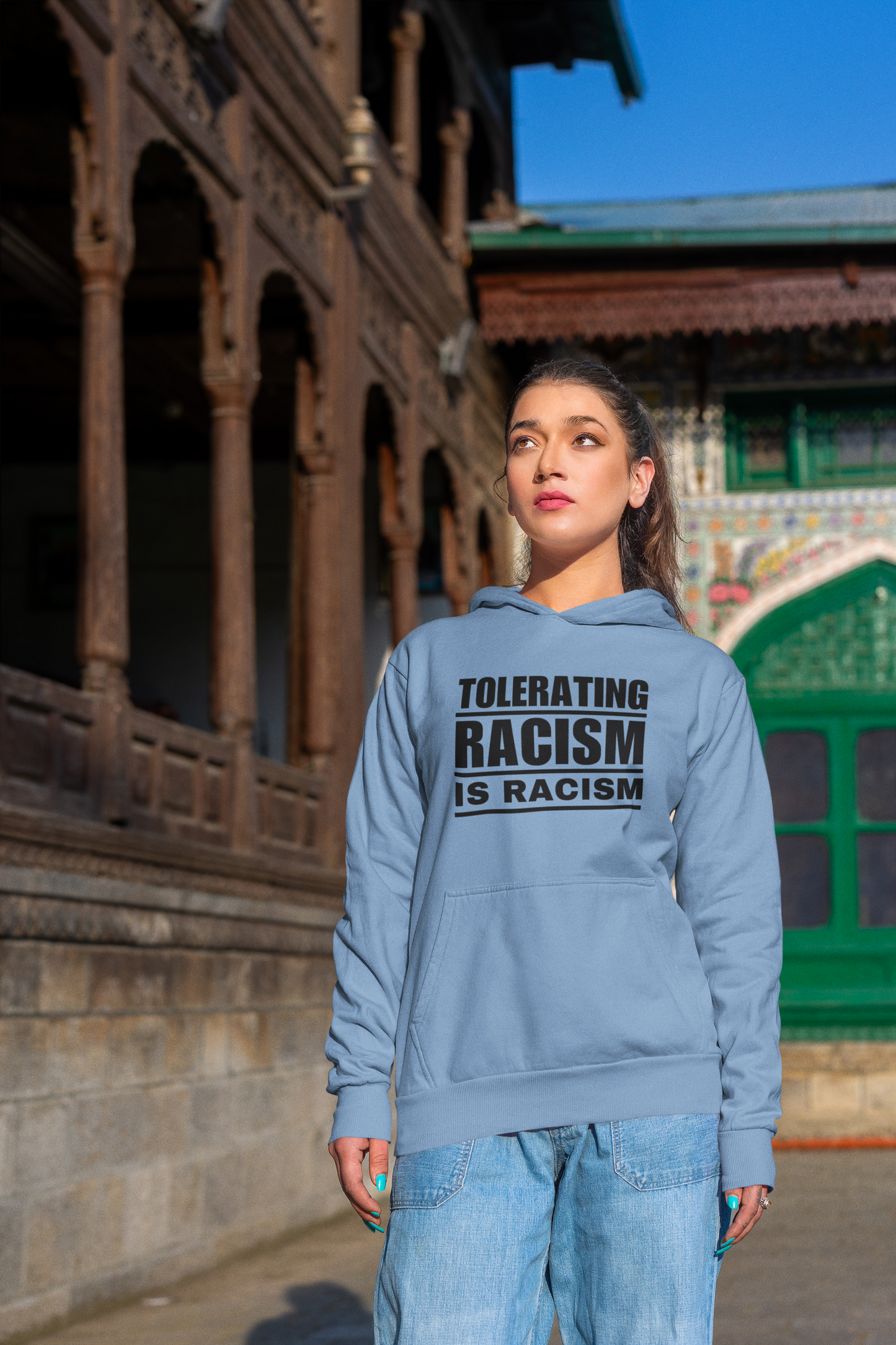 Tolerating Racism is Racism Social Justice Hoodie