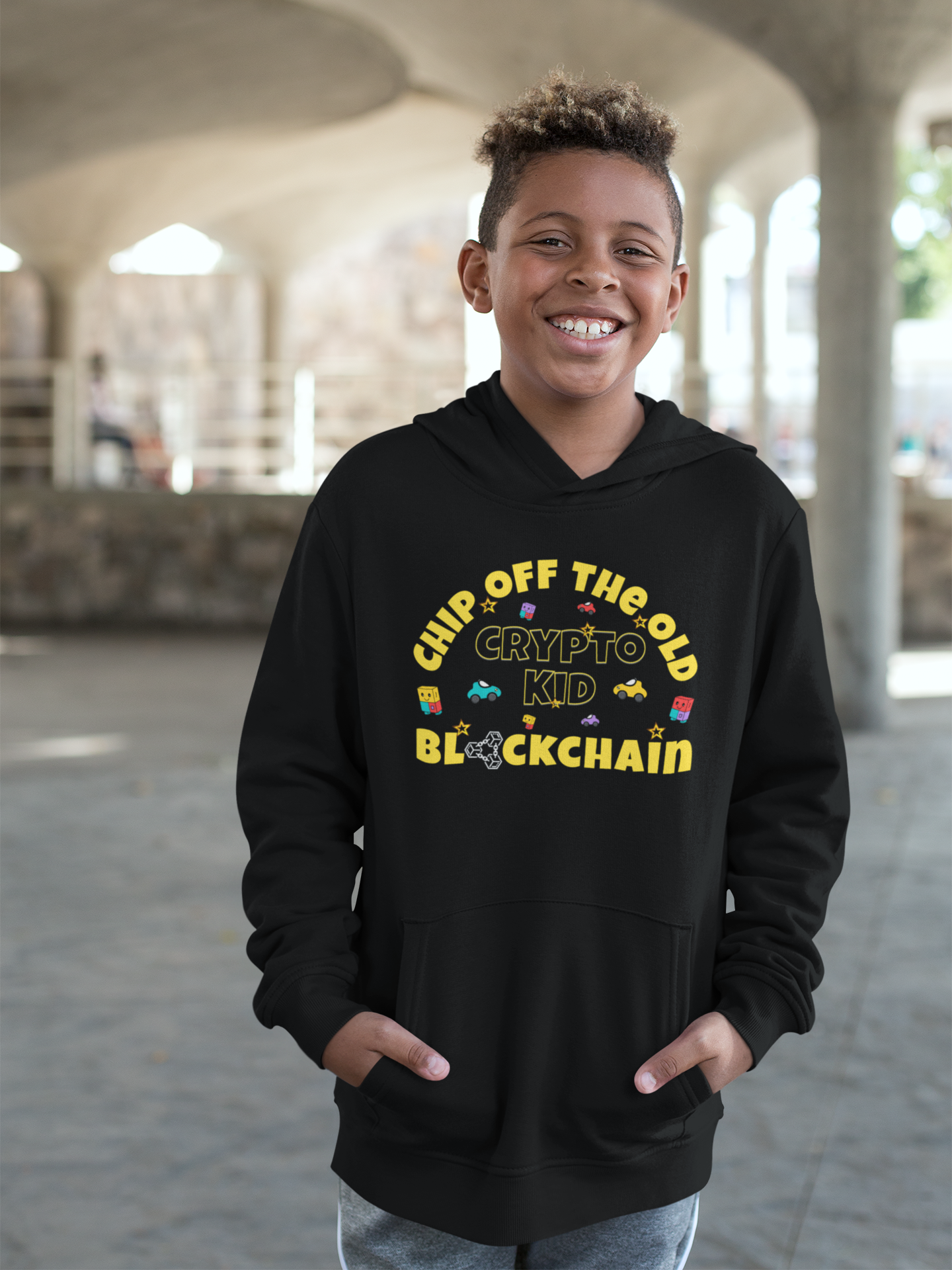 Cryptocurrency Kids Hoodie