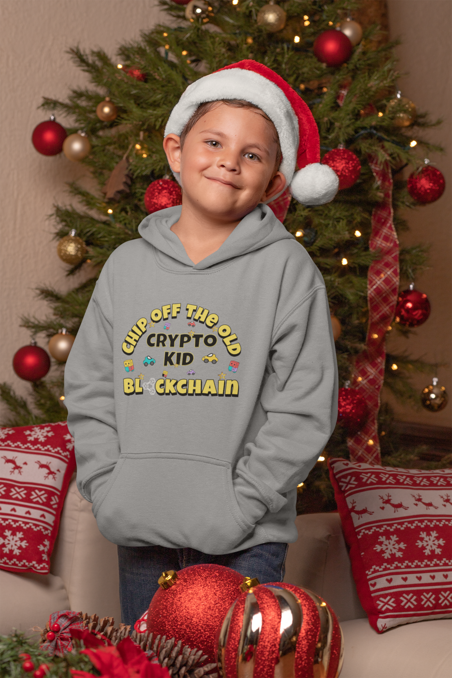 Cryptocurrency Kids Hoodie