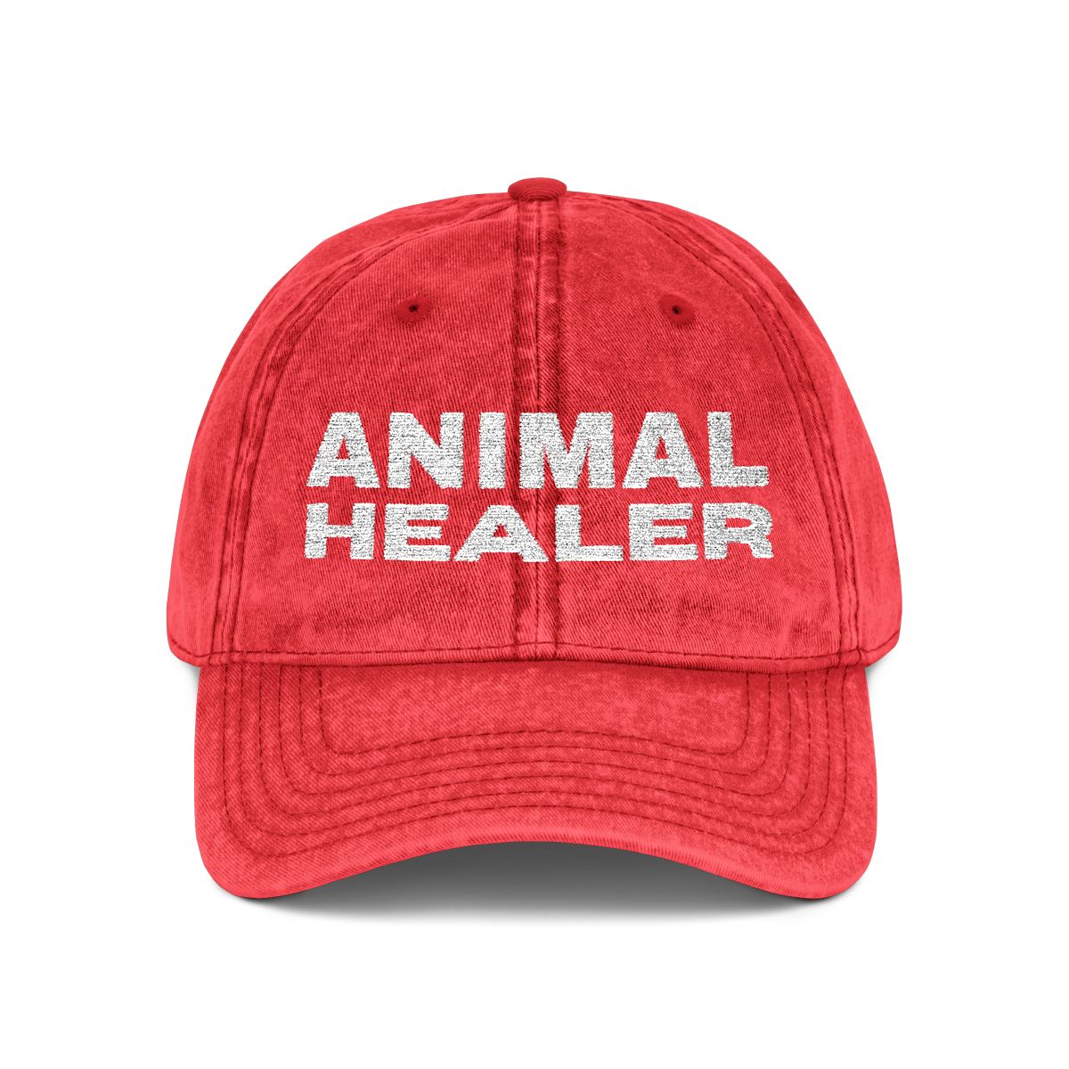Animal Healer — Custom Embroidered Vet-Tech or Veterinarian Cap