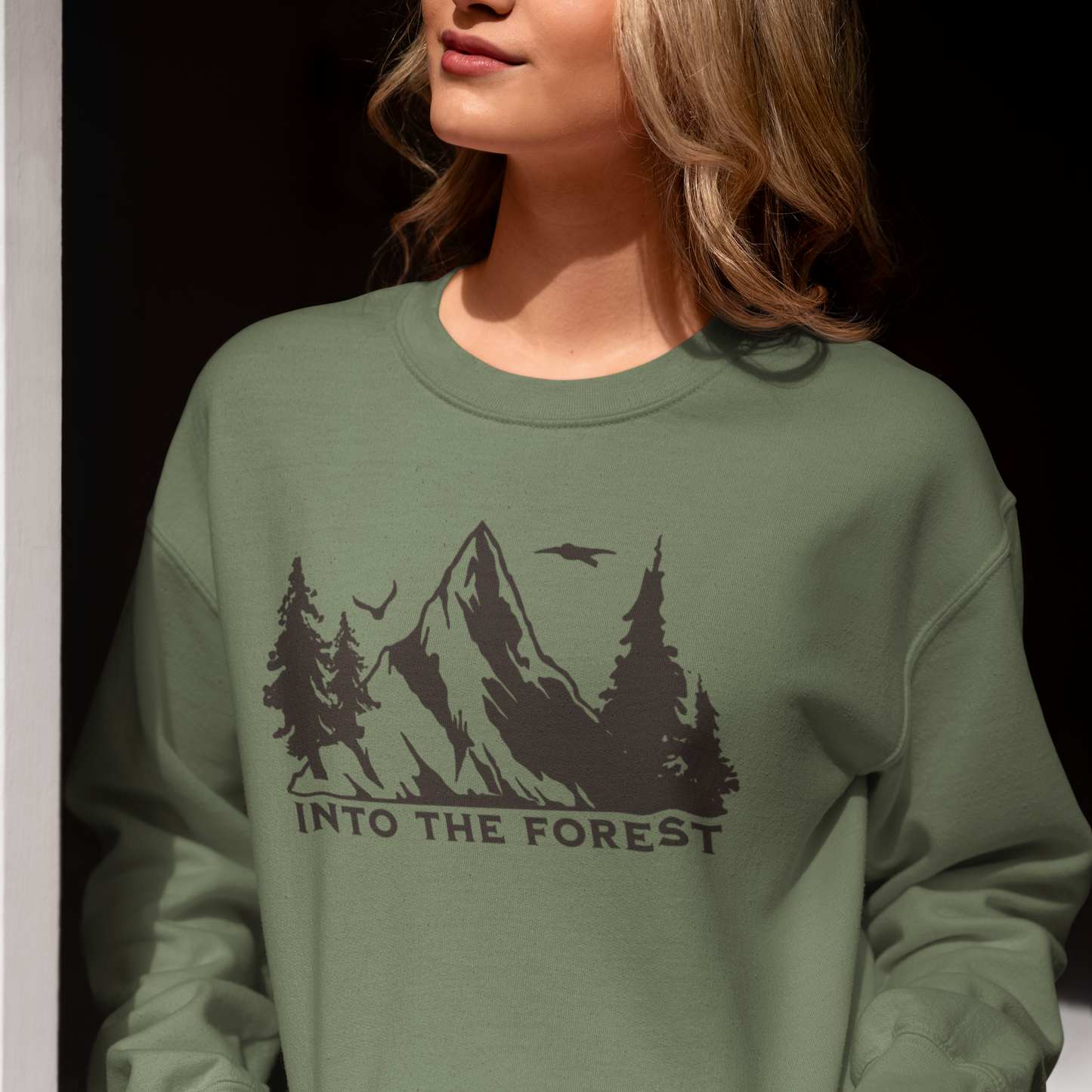 Into the Forest Crewneck Sweatshirt