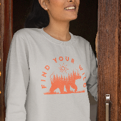 Find Your Wild Outdoor Lover Sweatshirt