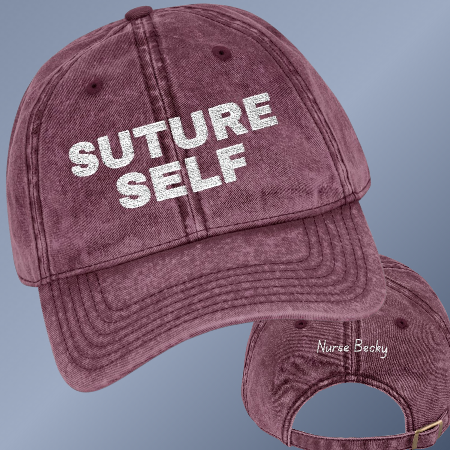 Vintage Embroidered Caps
