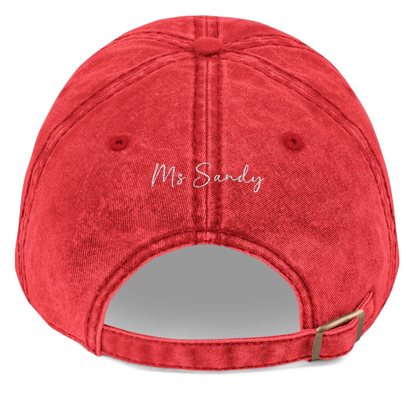 Personalized Teacher Embroidered Baseball Cap
