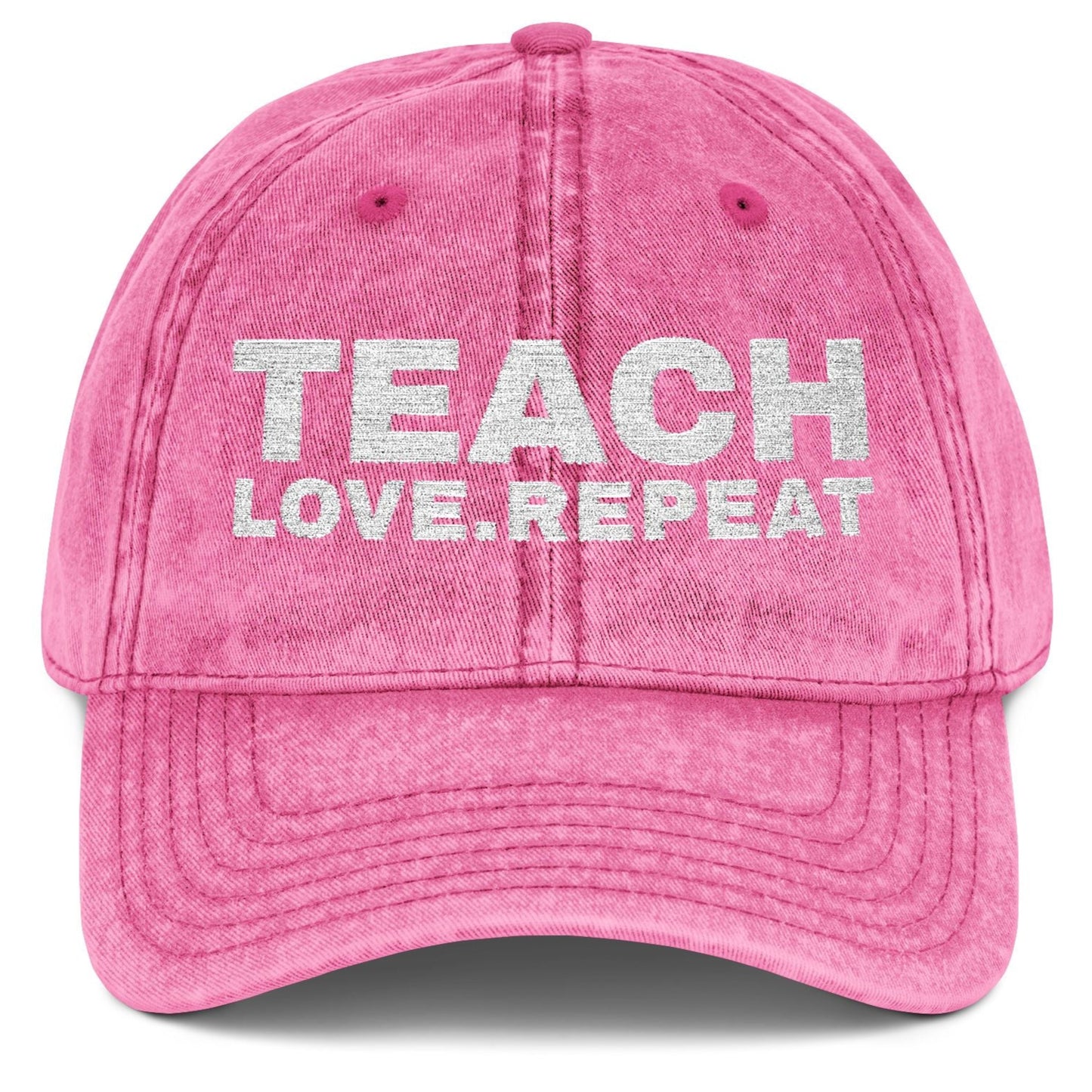 Personalized Teacher Embroidered Baseball Cap
