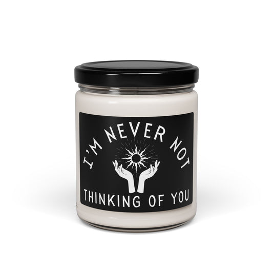 I'm Never Not Thinking of You Grief and Loss Candle