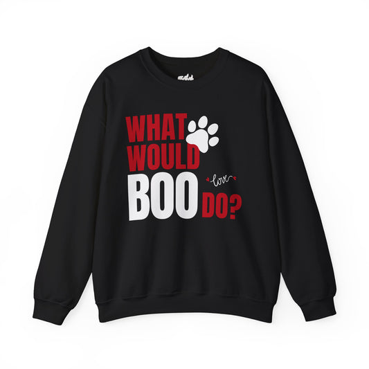 "What Would Boo Do?" Dog Lover Sweatshirt