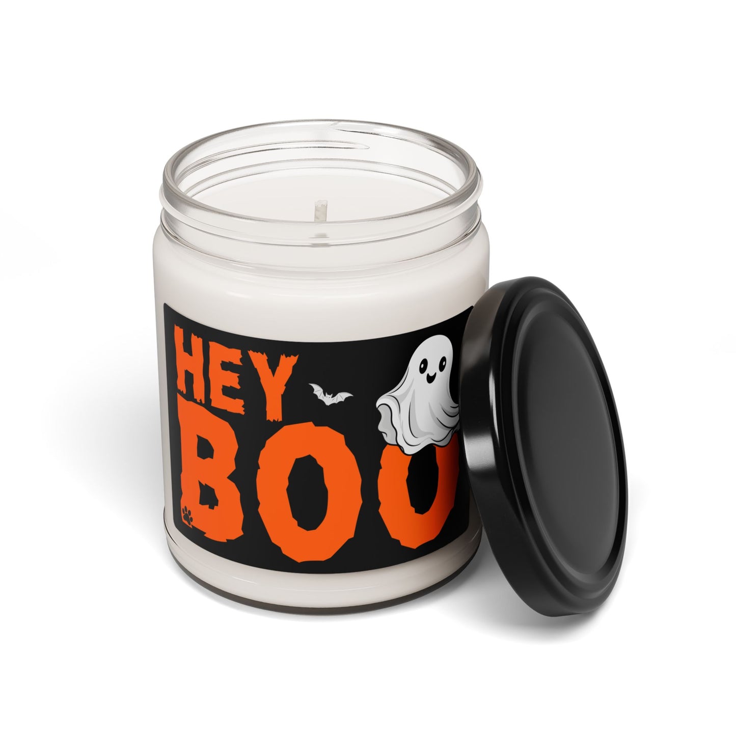 Hey Boo Halloween Spooky Ghost Scented Candle