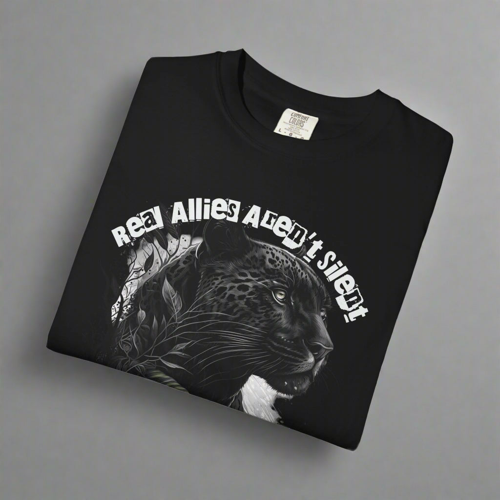 Powerful Panther Anti Racism Ally T-Shirt