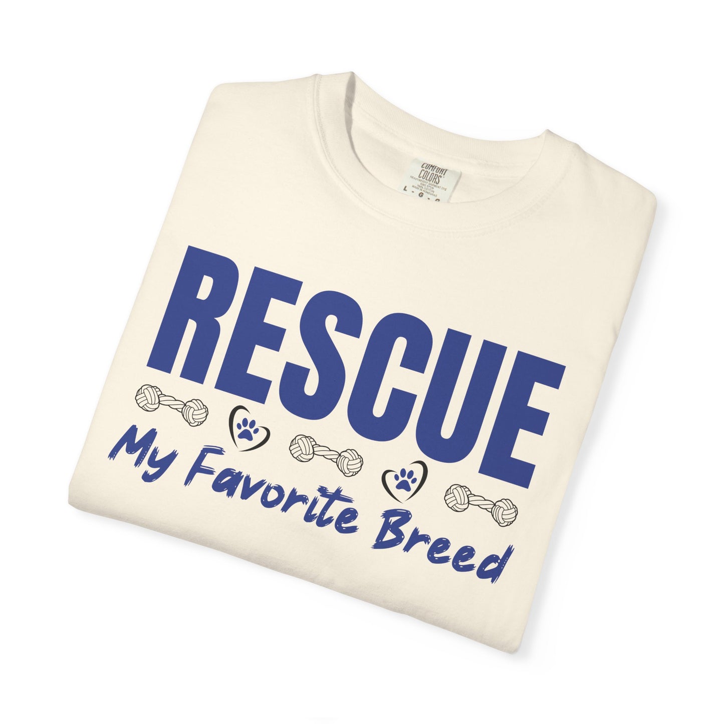 My Favorite Breed Rescue Dog Lover T-Shirt