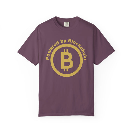Powered by Blockchain Comfort Colors Tee
