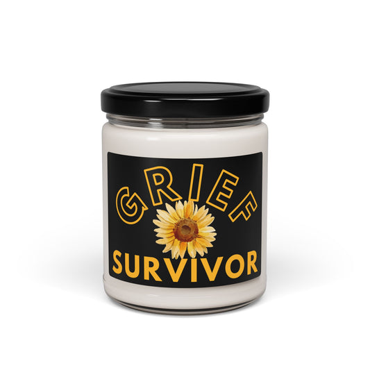 Sunflower Grief Survivor Scented Soy Candle