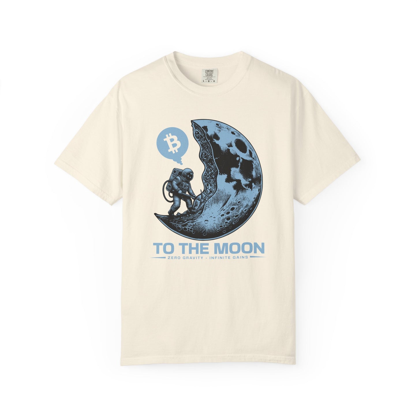 Crypto to the Moon Blockchain T-shirt, Trending Gift for Bitcoin Lover