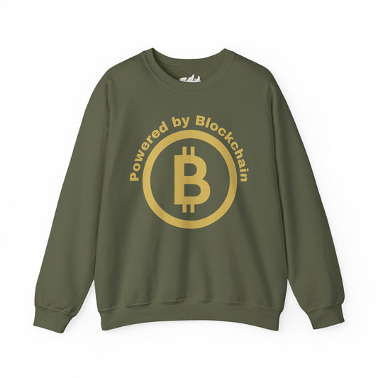Powered by Blockchain Crewneck Sweatshirt