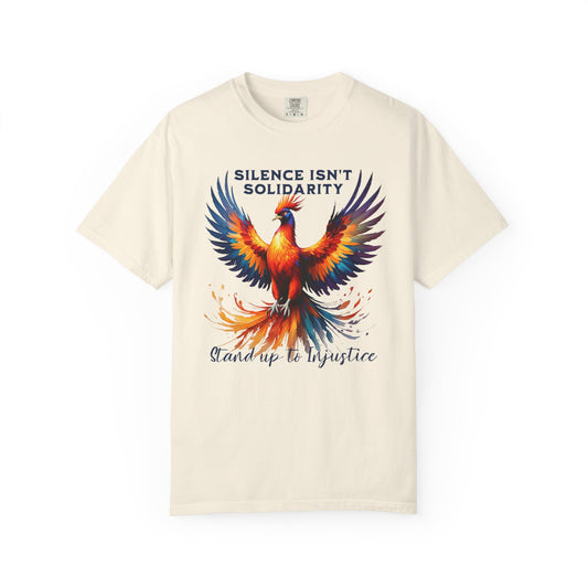 Silence Isn't Solidarity Phoenix Tee