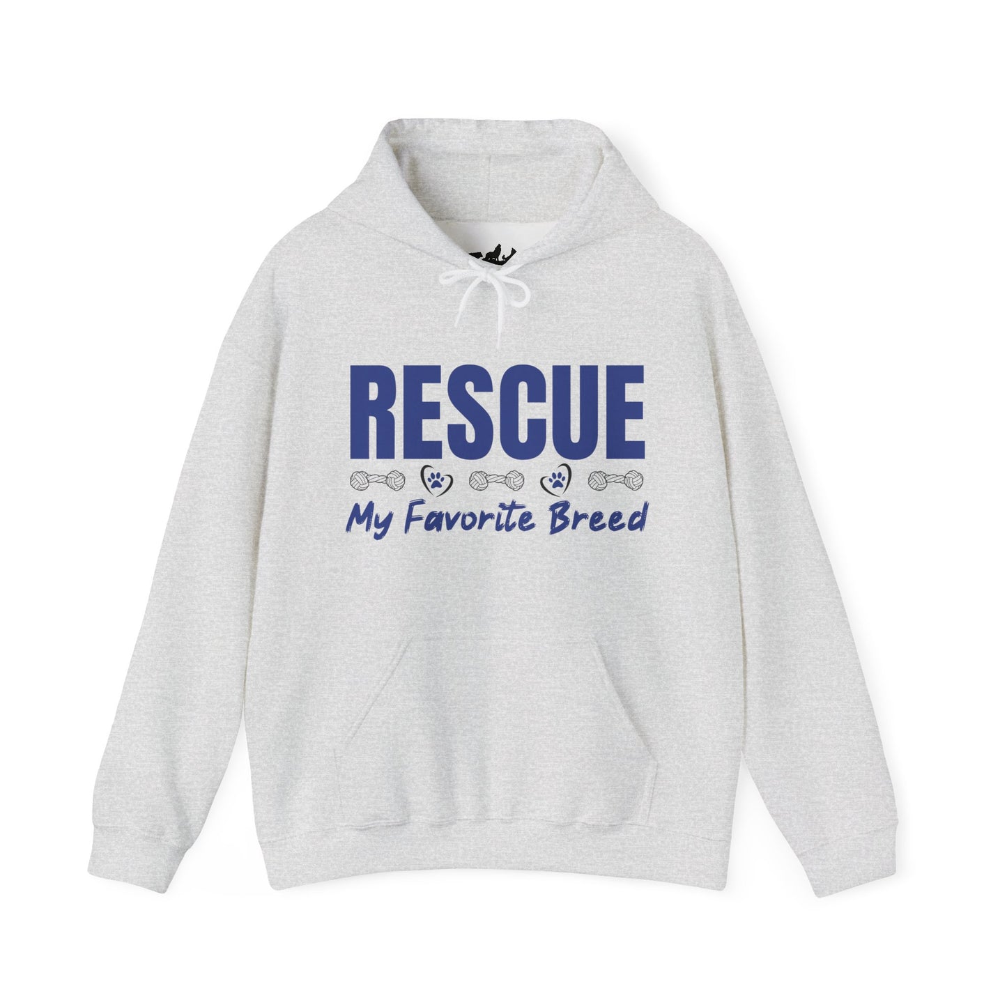 My Favorite Breed Rescue Dog Lover Hoodie