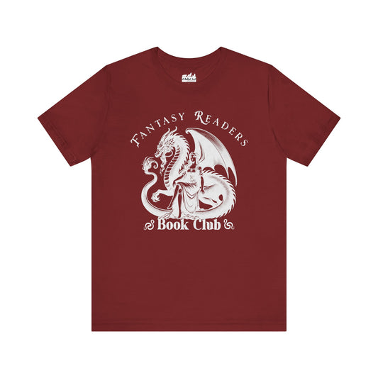 "Fantasy Readers Book Club" — Dragon Rider Graphic Tee