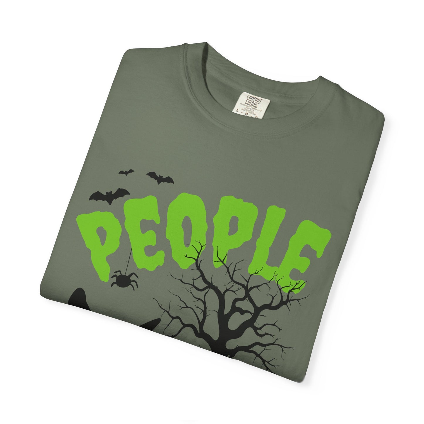 People Give Me The Creeps Halloween Themed Comfort Colors T-Shirt