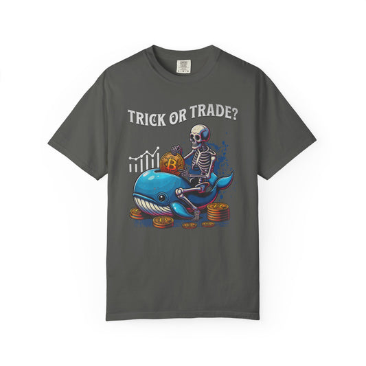 Trick or Trade Crypto Whale Tee