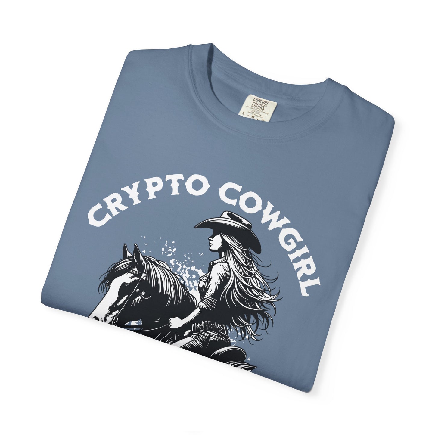 Crypto Cowgirl Comfort Colors T-Shirt