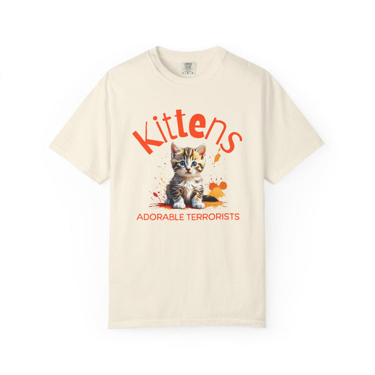 Kittens Adorable Terrorists Comfort Colors Tee