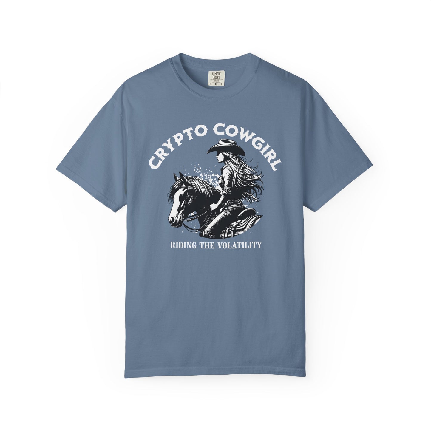 Crypto Cowgirl Comfort Colors T-Shirt