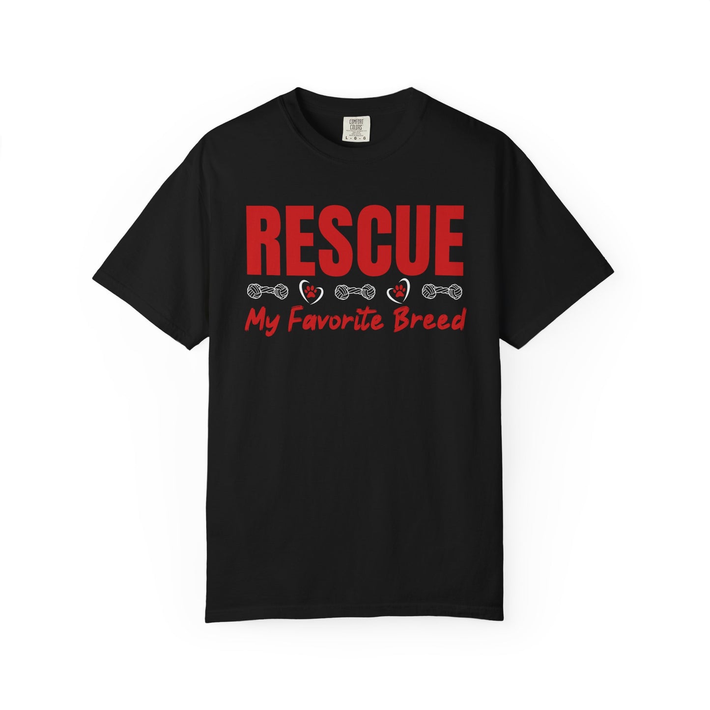 My Favorite Breed Rescue Dog Lover T-Shirt
