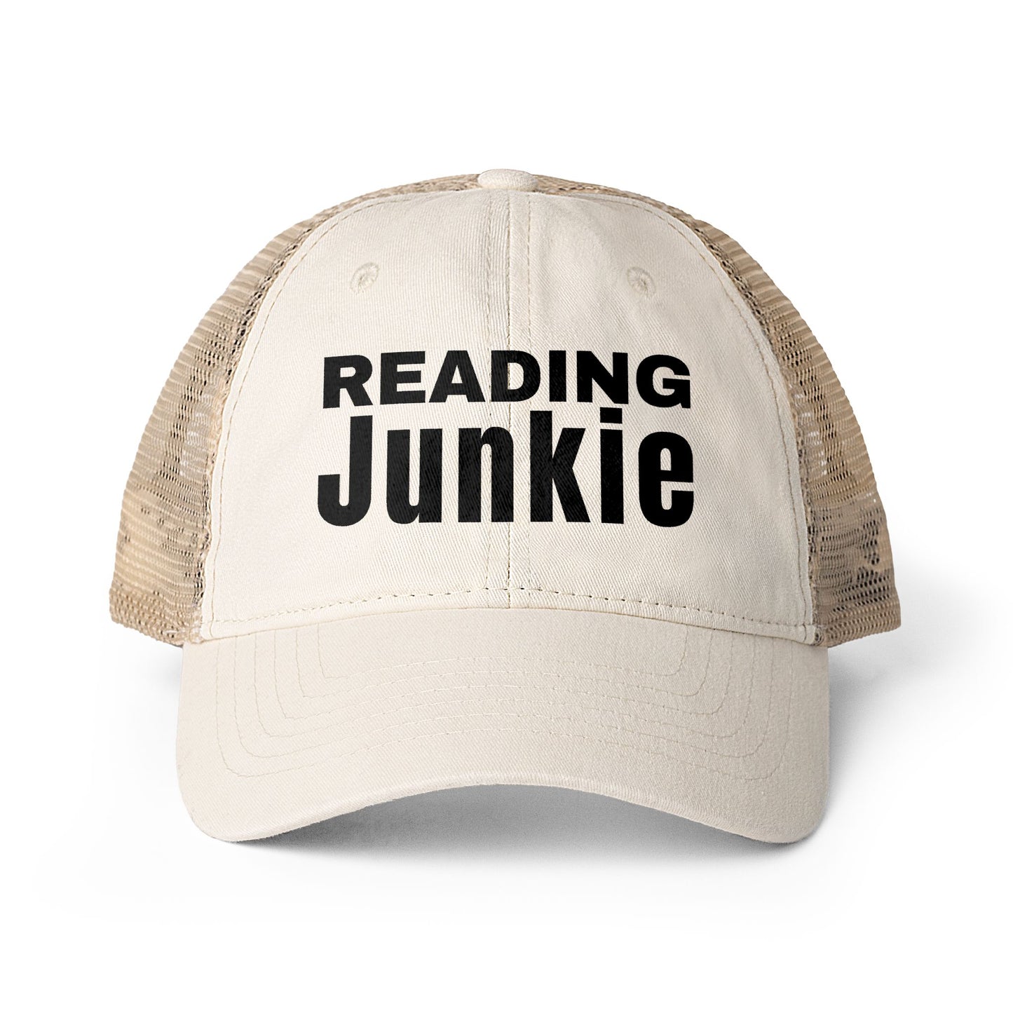 Book Lover Women's Embroidered Washed Mesh-Back Cap, Perfect Librarian, English Teacher, Book Store Staff Group Gift