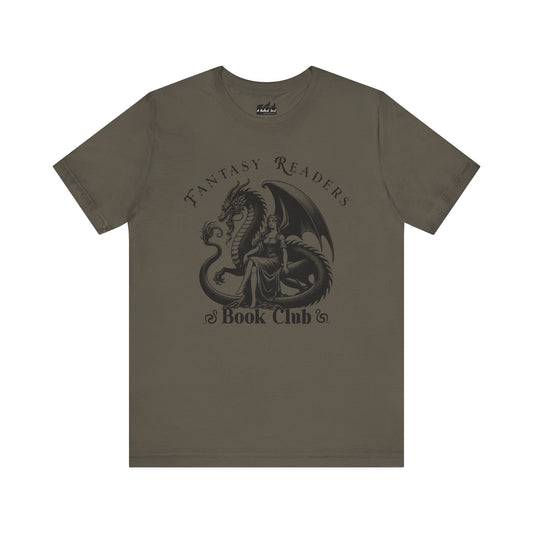 "Fantasy Readers Book Club" — Dragon Rider Graphic Tee