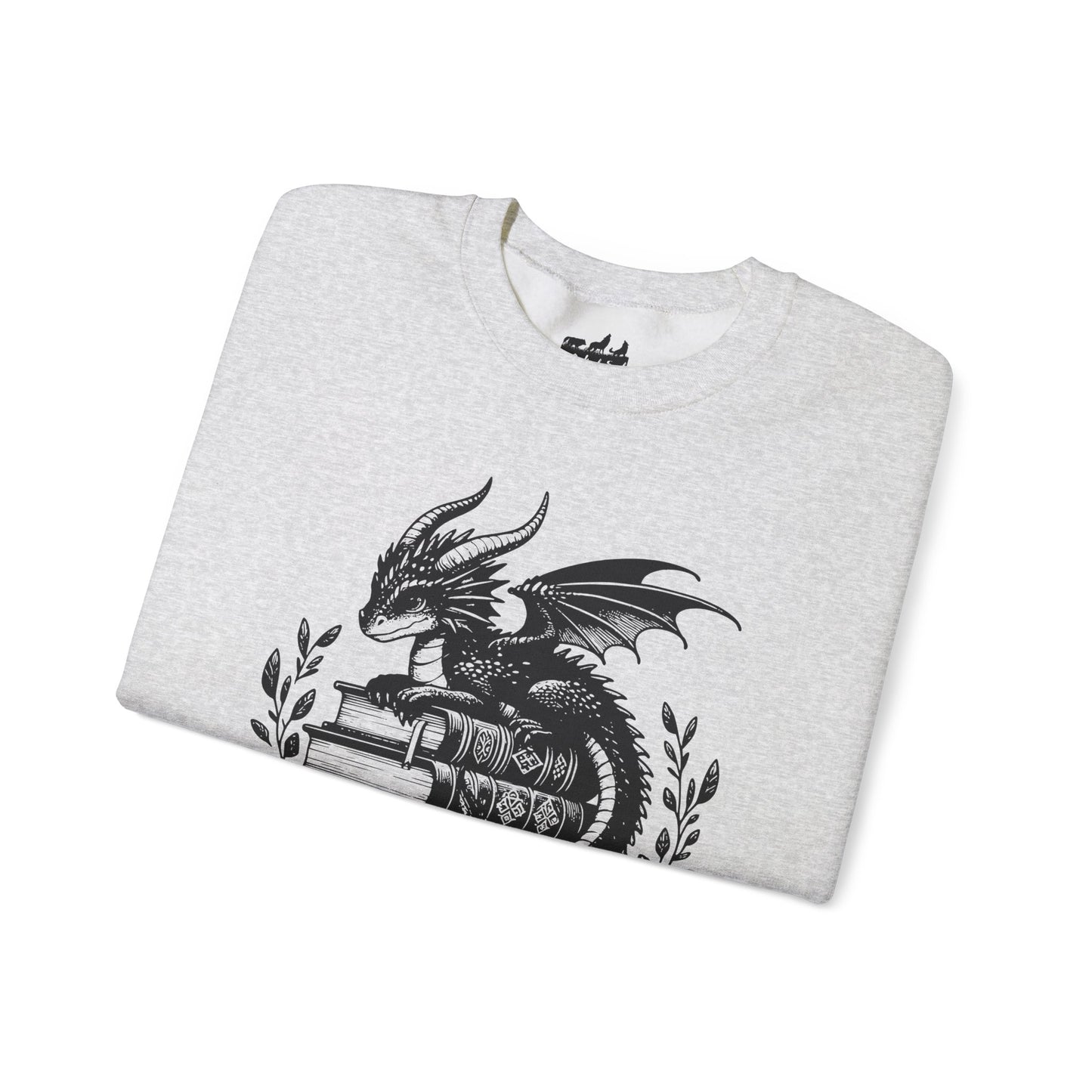 Dragon Read Books Be Weird Gildan Sweatshirt