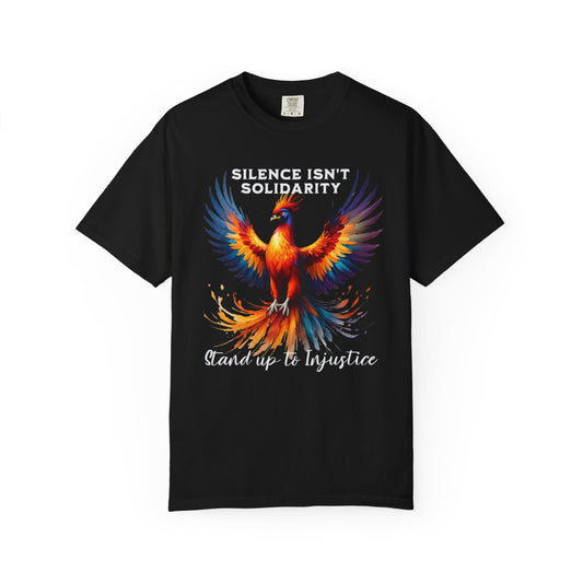 Silence Isn't Solidarity Phoenix Tee