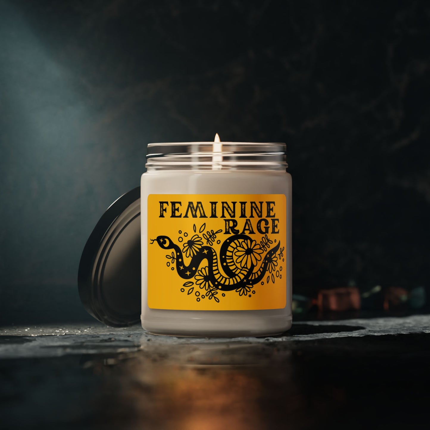 Feminine Rage Scented Soy Wax Candle