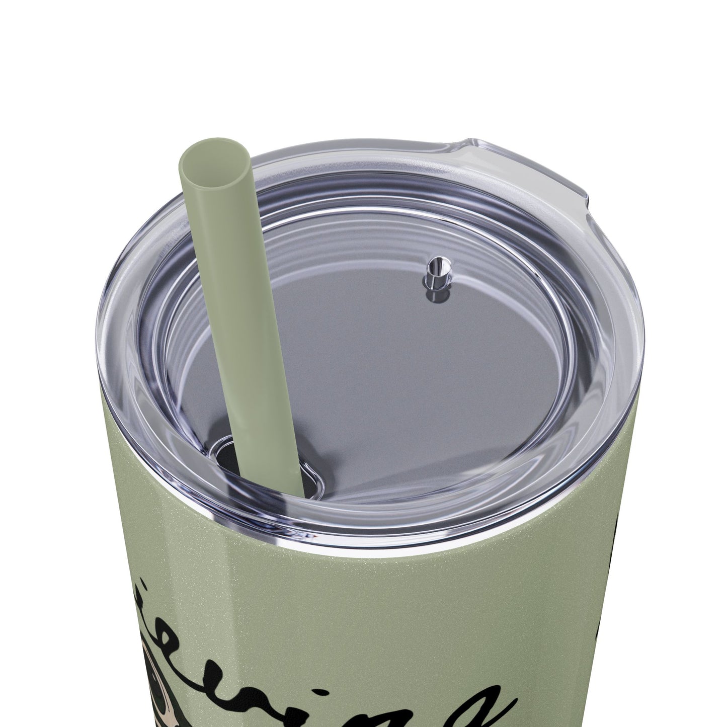 Grieving Frog Skinny Matte Tumbler, 20 oz