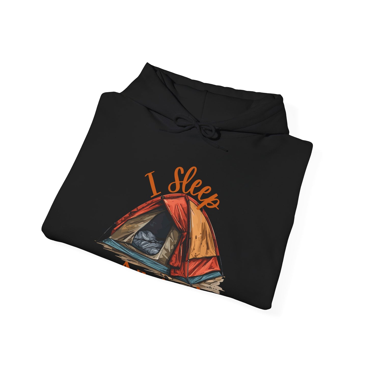 I Sleep Around Hooded Sweatshirt