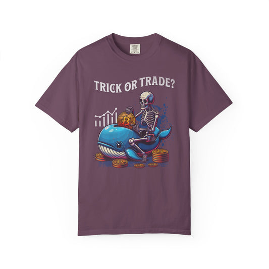Trick or Trade Crypto Whale Tee